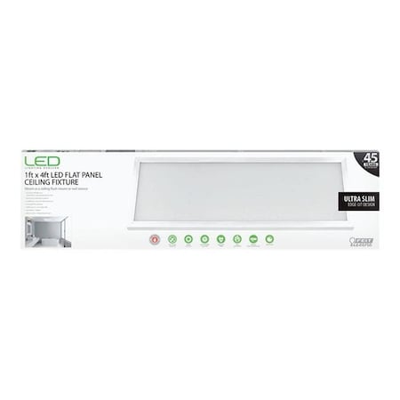 Feit Electric Feit 3862216 48 x 12 in. White LED Flat Panel Light Fixture 3862216